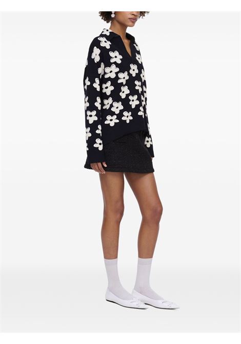 Black Daisy polo top Marc Jacobs - women MARC JACOBS | 2S5RTP001K29005